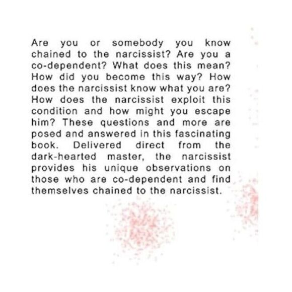 chained: the Narcissist's Co-Dependent by‎ H. Tudor (2016, Paperback) - Picture 4 of 6